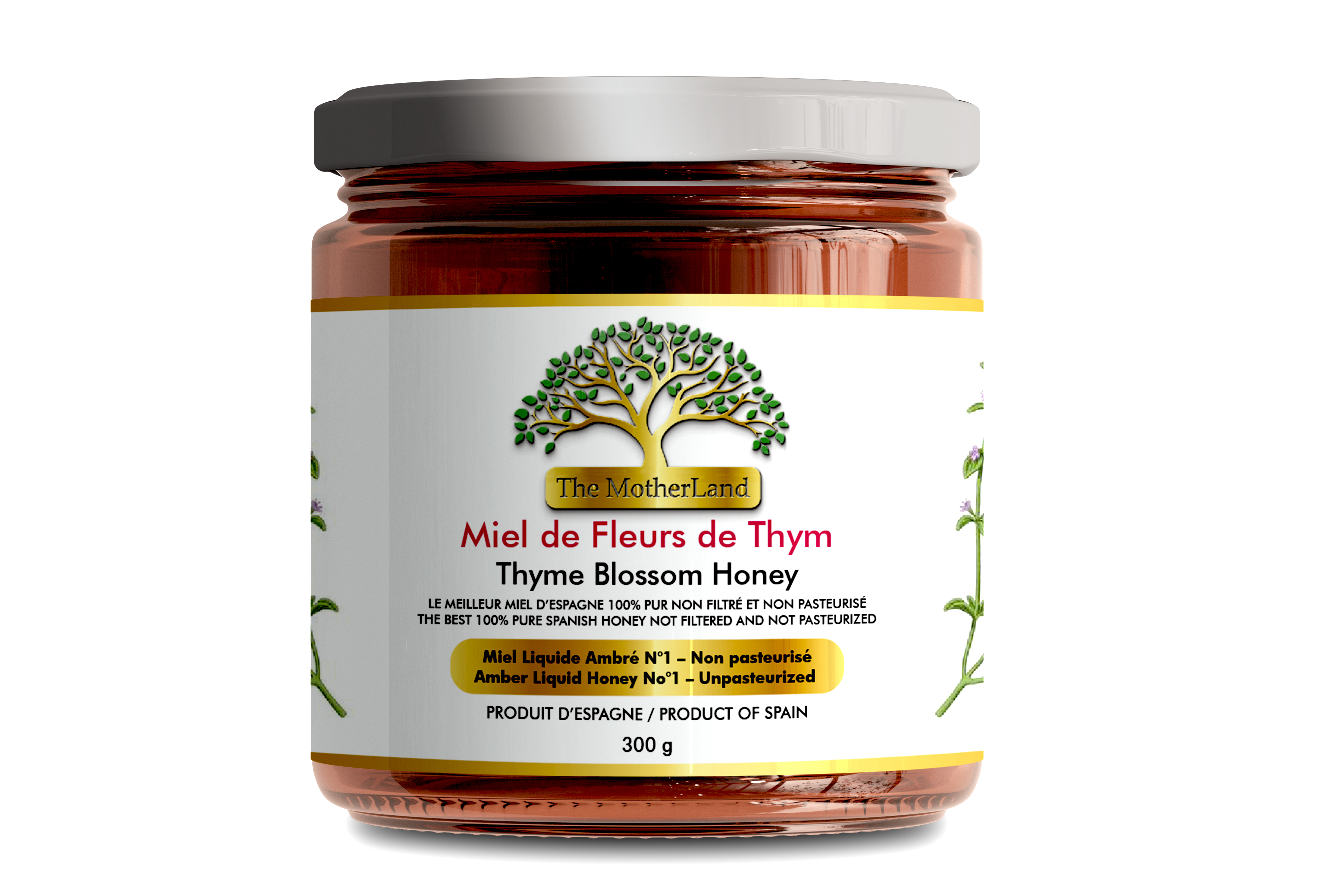 Thyme Honey from Spain - La Roumanière