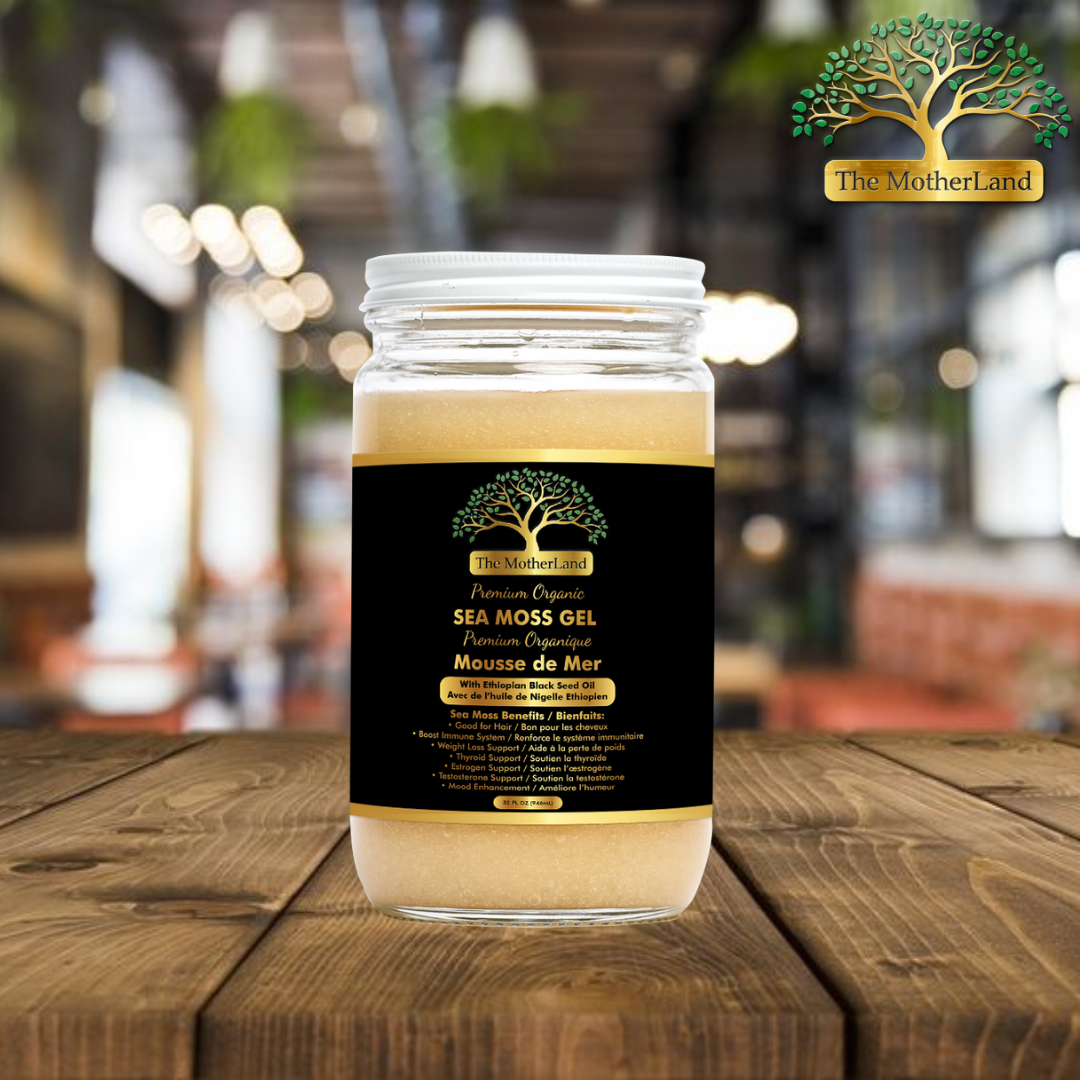 Organic Sea Moss Gel with Ethiopian Black Seed Oil