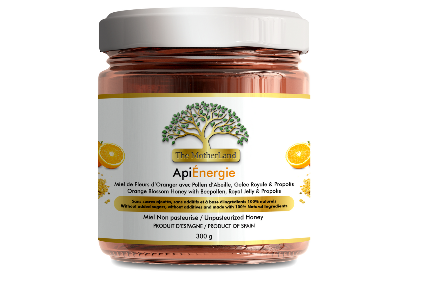 ApiÉnergie Honey from Spain Unfiltered and Unpasteurized