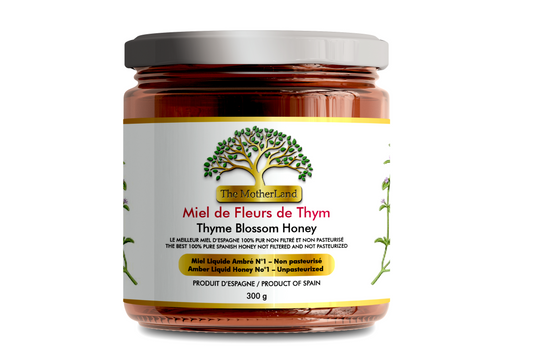 Thyme Honey from Spain Unfiltered and Unpasteurized 500g